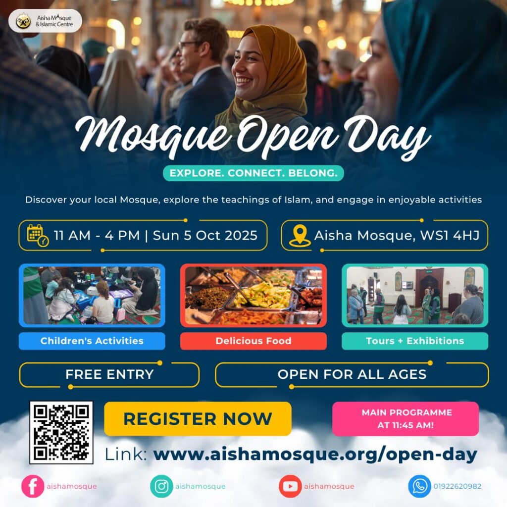 WES CIC Joins Aisha Mosque Open Day: Exploring, Connecting, and Belonging